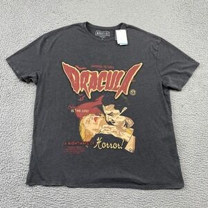 Grayson Threads T-Shirt Mens XL Black Dracula Universal Monsters Graphic Tee New
